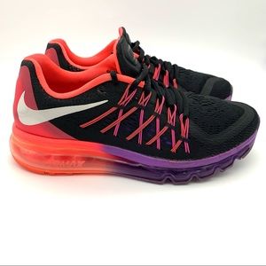 NIKE AIRMAX 360 Neon and Black Size 7.5